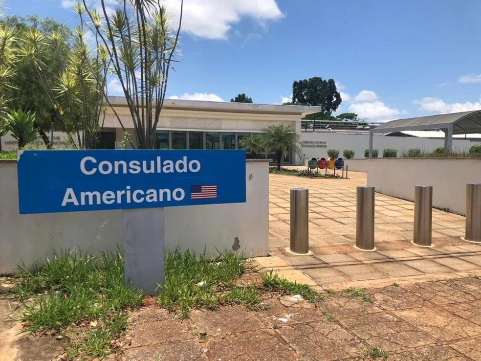 V822 Apart Aconchegante Em Frente Ao Shopping Brasília Exteriör bild